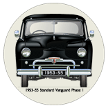 Standard Vanguard Phase 1a 1953-55 (black) Coaster 4